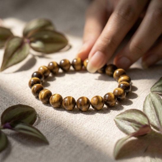 Natural Tiger Eye Stone Bracelet